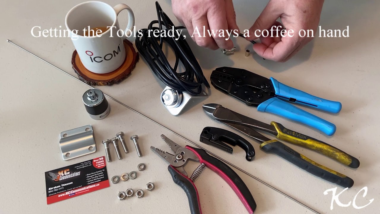 Crimping PL259 Connector on RG58U Antenna Coaxial Cable YouTube