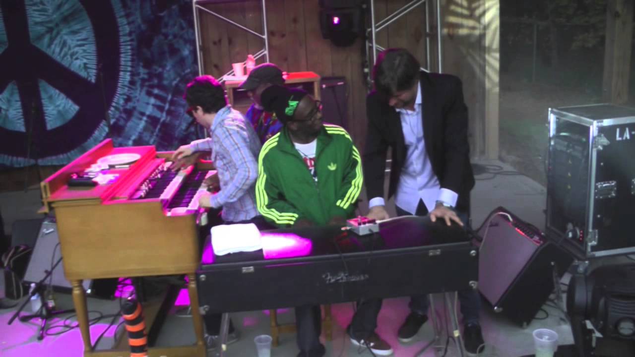 Wil Blades, Nigel Hall, Robert Walter & Ike Stubblefield at Bear Creek 2012