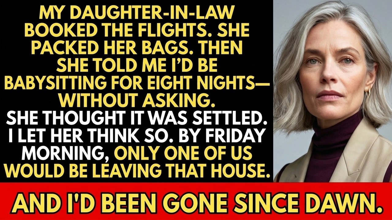 My son-in-law announced it like it was a done deal: "It's already paid for, Flavia. Non-negotiable." He had booked me into a care facility behind my back and told me my bags had to be packed by...