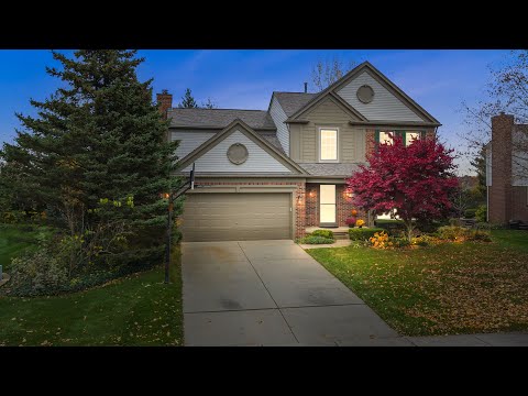 3701 Hidden Forest Drive, Orion Township, MI home video tour