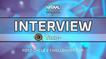 Echo Arena - Interview: Taco- (Clockwork) - VRML Season 3, Cycle 3