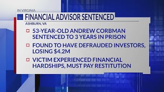 Ashburn financial advisor sentenced