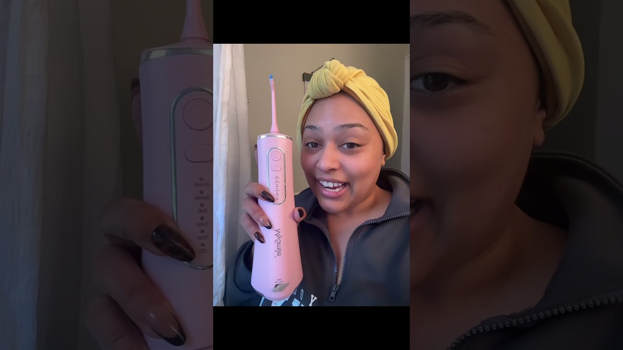 MySmile water flosser review 