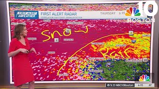 Forecast: Looking at the rain/snow line for New England's Thanksgiving storm