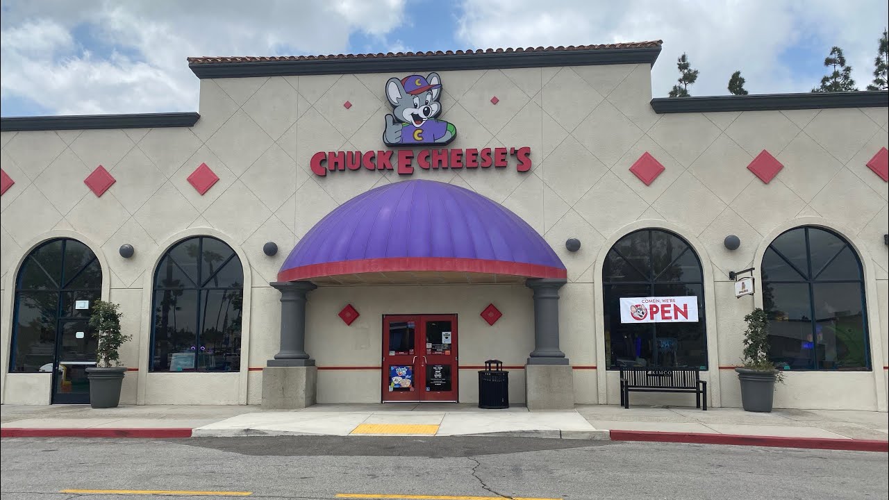 Chuck E. Cheese’s La Mirada, CA Store Tour YouTube