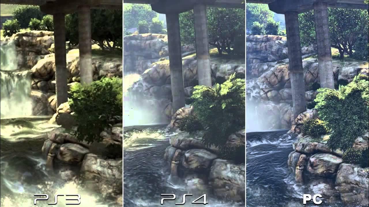 PS4 PRO, GTA 5 GRAPHICS COMPARISON GTA 5, 4K-HDR - YouTube