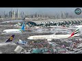 Dubai uae is sinking crazy flash floods submerged airport and cars in dubai
