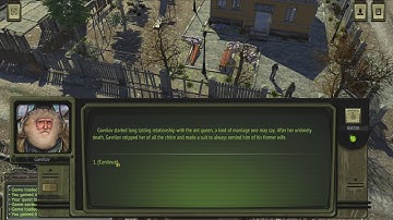 ATOM RPG - Ant Man Gravilov is looking for love (the other dialogue options)