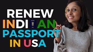 How To Renew Indian Passport in the US