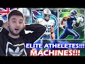 British Soccer Fan Reacts to American Football - 10 Biggest Freaks Of Nature Currently In The NFL