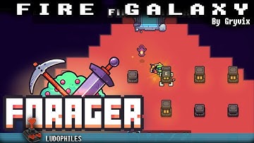 Forager Fire Galaxy Playthrough / Walkthrough (no commentary)