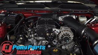 Mustang Roush Supercharger Kit Phase 1 475HP Manual Transmission 4.6L 20052009 Installation