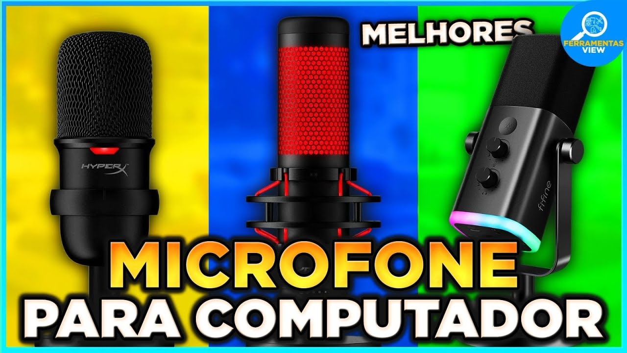 🏆TOP 3 Melhores MICROFONE PARA PC Custo Benefício em 2025 - YouTube