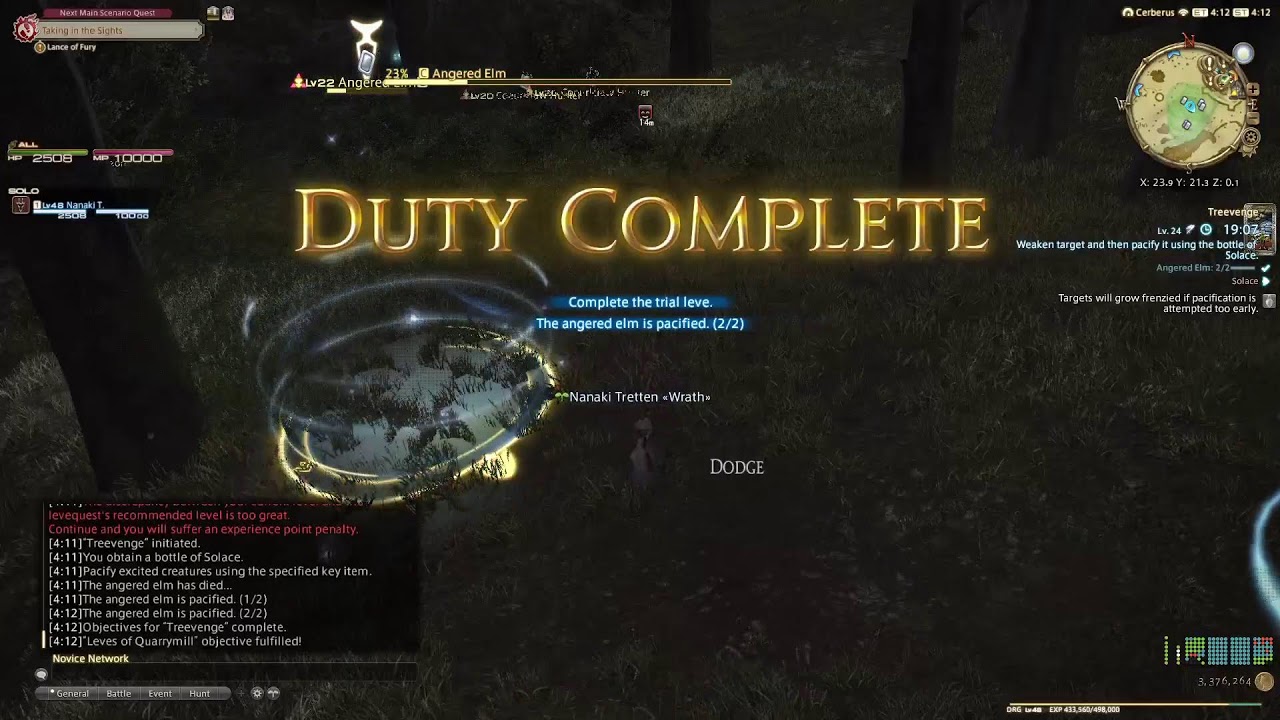 FFXIV (PS5) - Gridanian Sidequests: South Shroud - Leves of Quarrymill