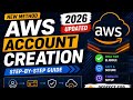 aws account creation 2026