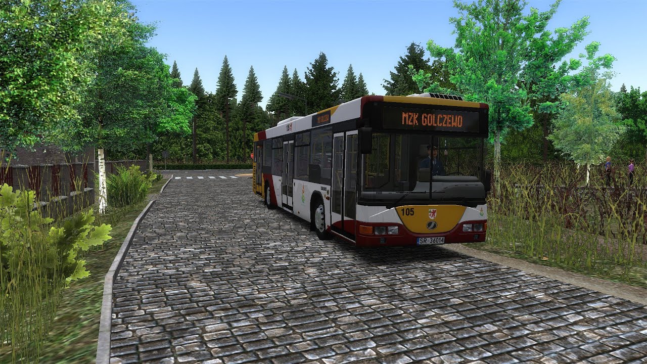 Jelczem na 73 do Galerii Północnej | Golczewo | OMSI 2