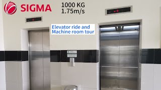Sigma Iris NV | Elevator ride & machine room tour