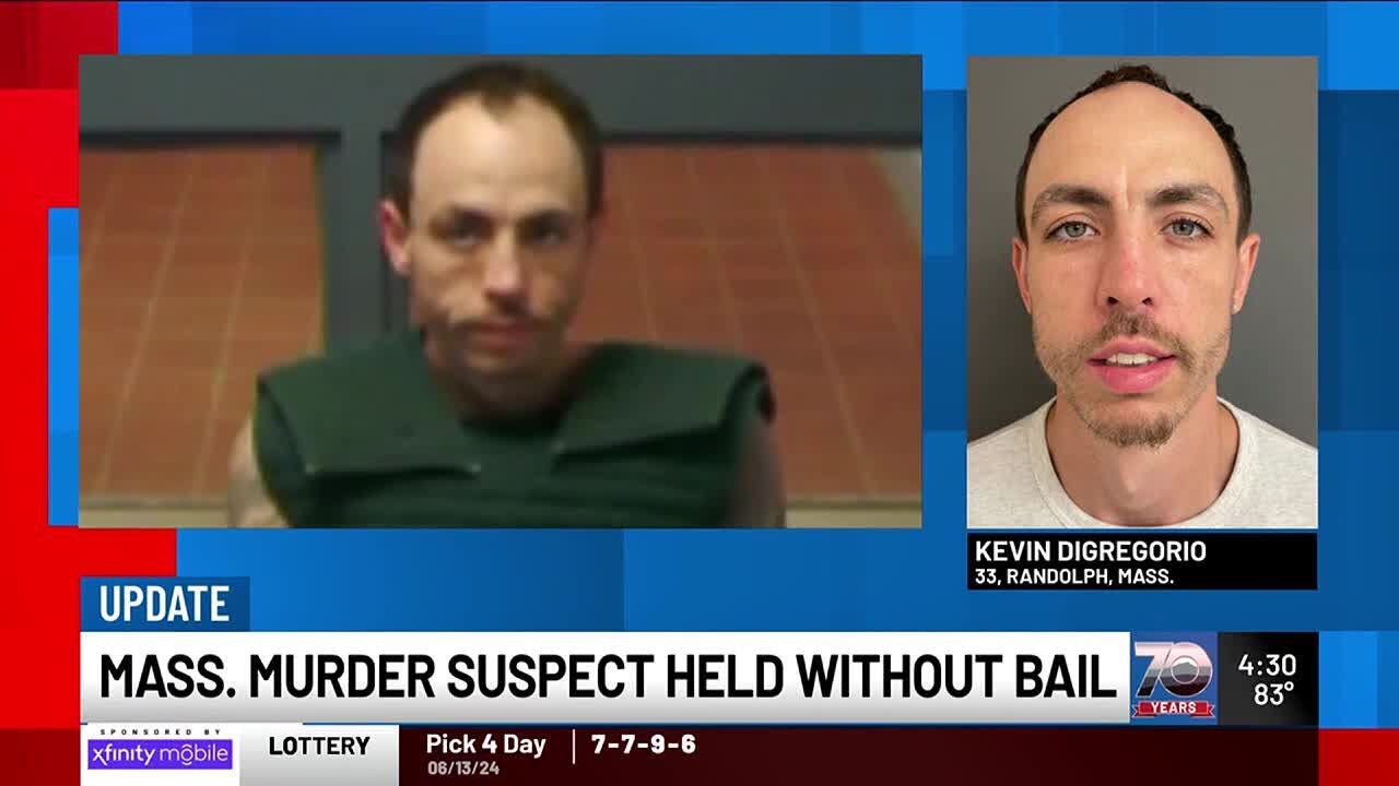 Massachusetts murder suspect ordered held without bail in Vermont - YouTube