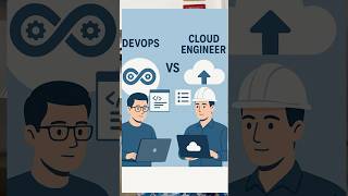 DevOps vs Cloud Engineer — What’s the REAL Difference? 💥 #shorts
