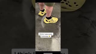 You rocking those? 👟🤔 #fyp #sneakers #sneakerhead #sneakercon #hypebeast #yeezy #shorts screenshot 5