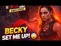 WWE 2K26 EARLY ACCESS… Becky Lynch Just Tricked Me In My FIRST Match 😳💀 (The Island Scrapyard)