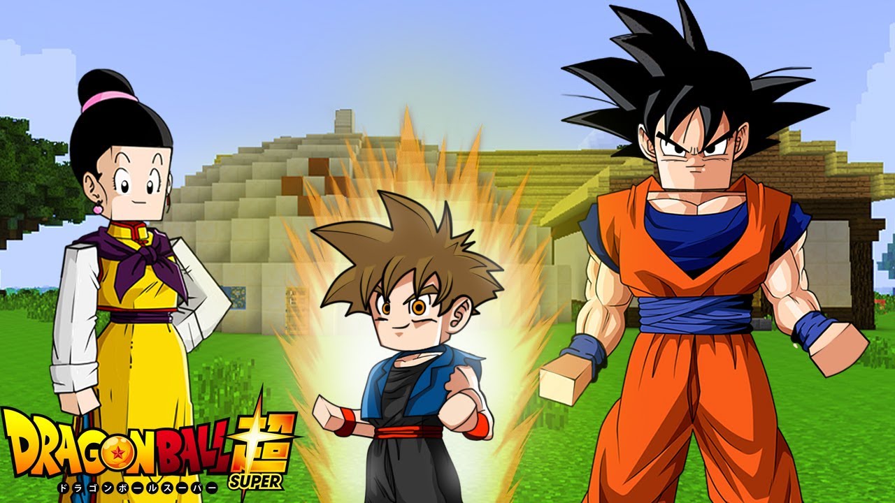 Minecraft - Who's Your Family? O FILHO do VEGETA e BULMA ! DRAGON