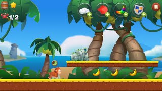 Jungle Monkey Run - Banana Island Gameplay screenshot 1