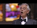 Andrea Bocelli performs in empty Duomo Cathedral