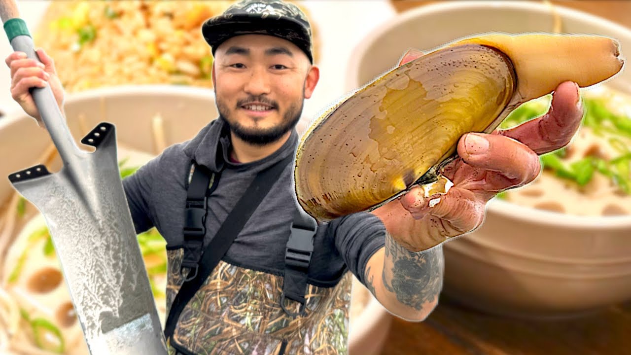 BEST CLAMS in the PNW? Catch and cook 