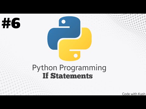 If Statements in Python || Code with Kush
