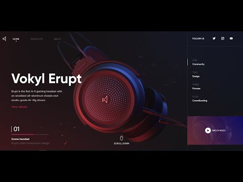 DESIGN INTO CODE #3 | HTML / CSS Coding Time Lapse
