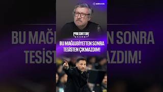Tümer Metin: I wouldn't have left the training facility after this defeat!