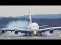 HARD Airbus A380 Landing