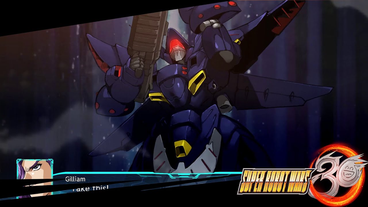 SRW 30 DLC 1: Gilliam's Gespenst All Attacks - YouTube