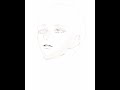 イラストメイキング 顔の線画 描き方 撮ってみた#clips #イラスト #drawing #illustration #art