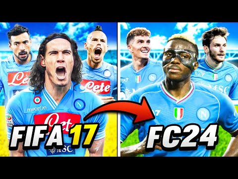 CARRIERA ALLENATORE CON IL NAPOLI da FIFA 17 fino a FC 24!