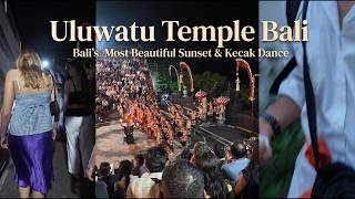 Uluwatu Temple Bali 🇮🇩 | Bali’s Most Beautiful Sunset & Kecak Dance