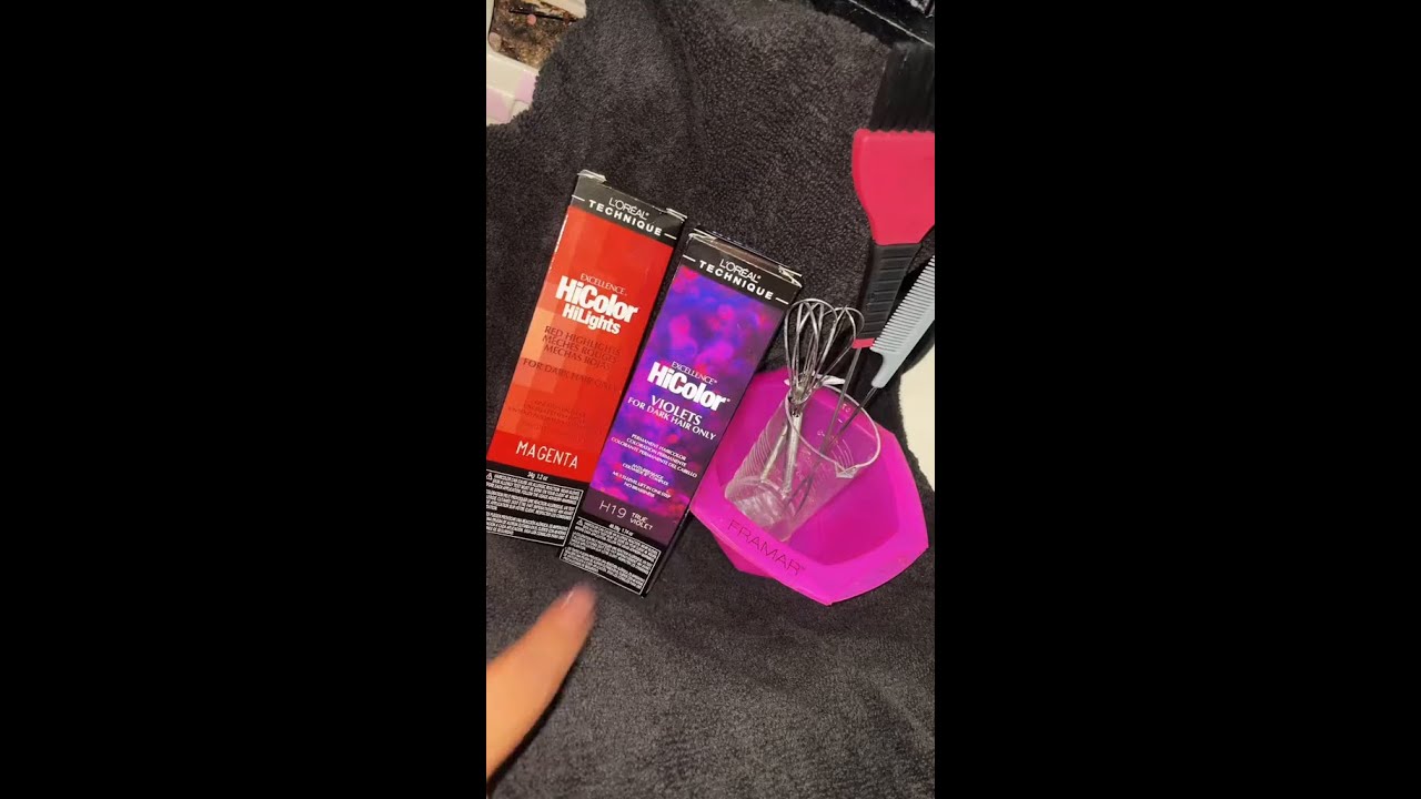 Magenta and Red Hair Inspo