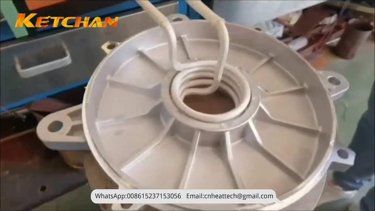 Induction Heating of Aluminum Bearing Inner Bore for Hot Installation & Removal