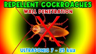 ANTI COCKROACHES REPELLENT SOUND âð· KEEP COCKROACHES AWAY - ULTRASONIC SOUND