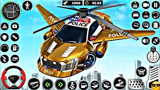Flying Car Transform Car Game - Flying Car Adventure Part 2 screenshot 5