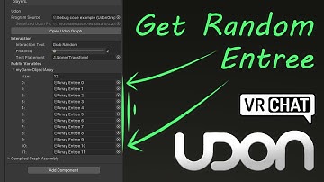 Get a Random Object from an Array - Udon / VRChat SDK3.0