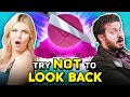 College Kids React To Try Not To Look Back Challenge (Oddly Satisfying)