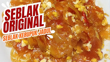 Seblak Kerupuk Basah | Cemilan Sehabis Buka Puasa