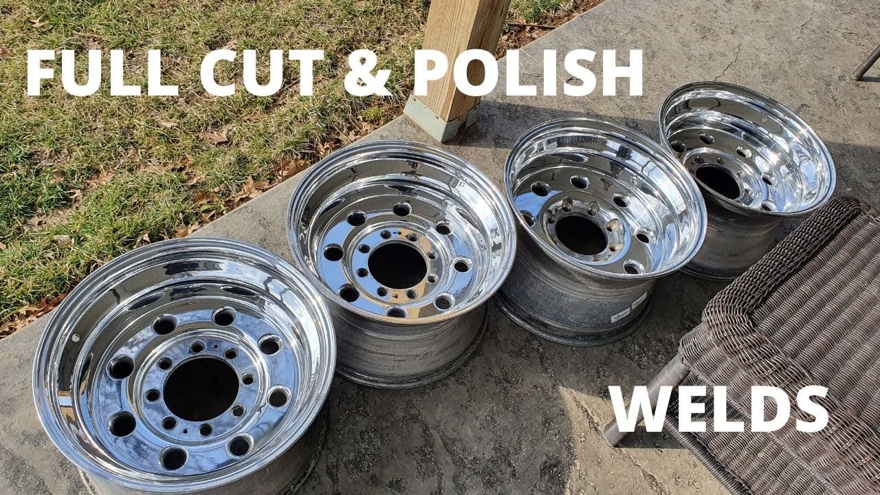Polishing Aluminum Wheels! WELDS! YouTube