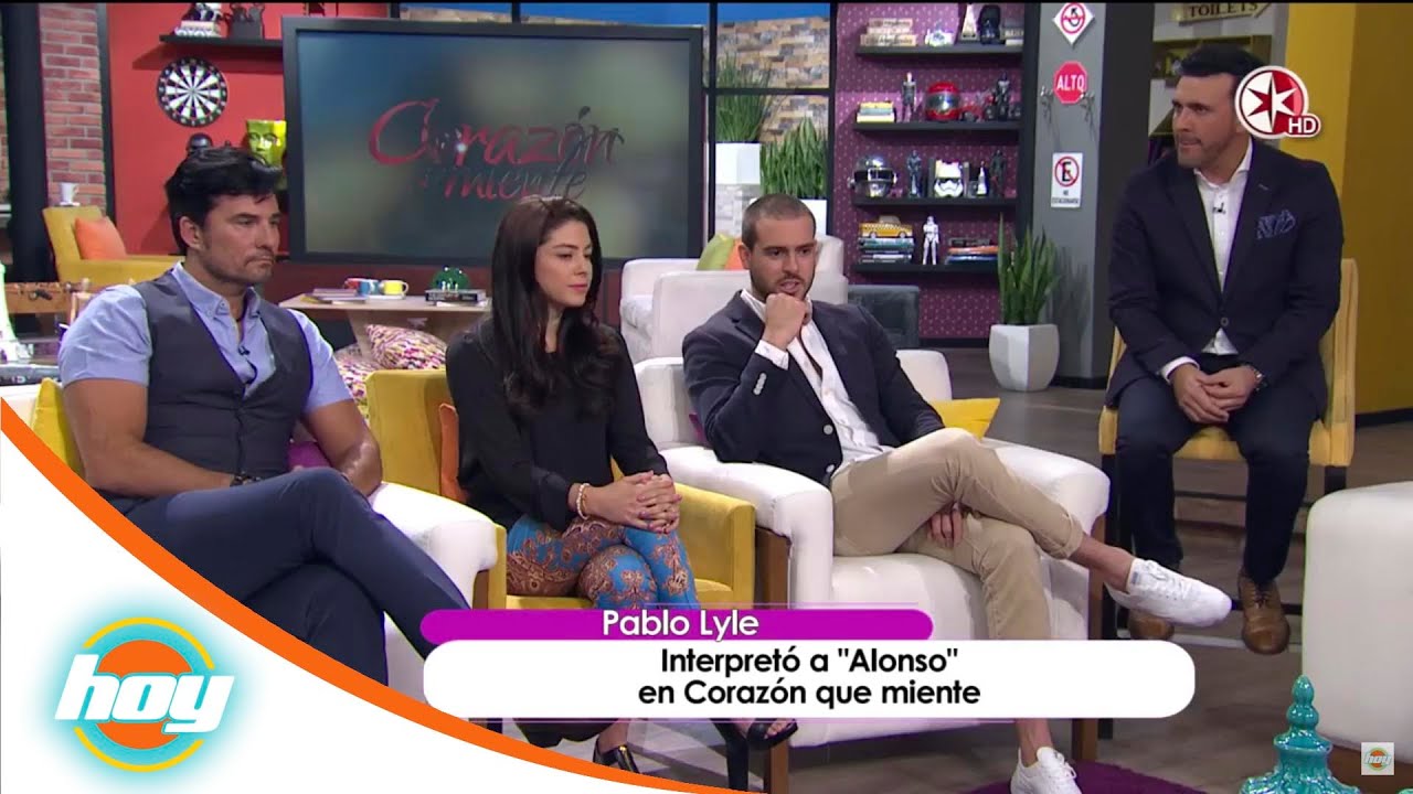 Entrevista con Thelma Madrigal, Pablo Lyle y Diego Olivera sobre 
