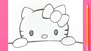 Easy Drawings – How to Draw Hello Kitty Step by Step | Tutorial 2026 screenshot 2