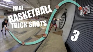 EPIC MINI BASKETBALL TRICKSHOTS 3!