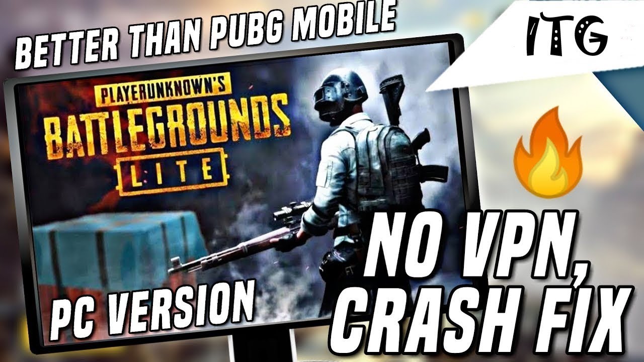 PUBG PC LITE VPN NOT WORKING FIX - YouTube