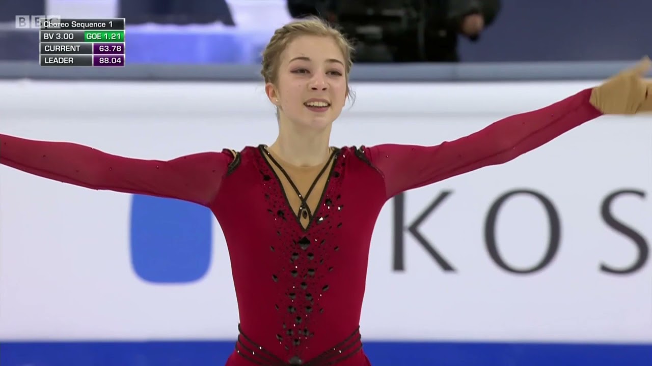 Olga Mikutina Free Skate Figure Skating World Championships 2021